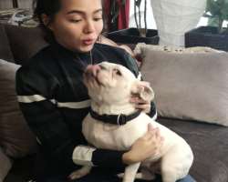 She loves animals, especially those who need special care.
